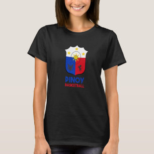 Filipijnen Filipijnen Pinoy Basketball Ball T-shirt