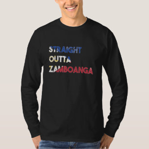 Filipijnen Filipijns Eiland Trots Straight Outta Z T-shirt