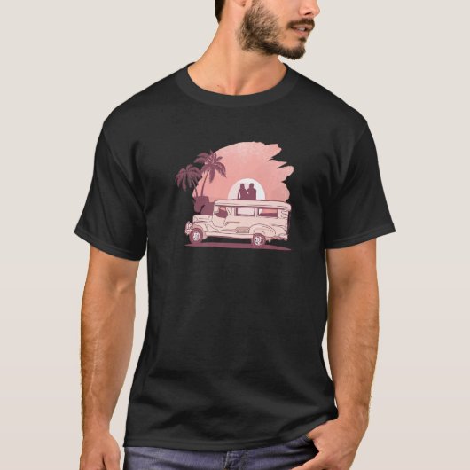 Filipijnen Filippijns busvervoer Auto Mabuha T-shirt (Voorkant)