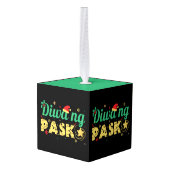 Filipijnen Filippijnse kerstgeest Kubus Ornament (Achter hoekig)