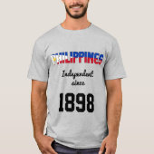Filipijnen: Flag Independence Celebration T-shirt (Voorkant)