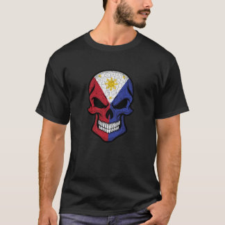 Filipijnen glimlachen schedelvlag t-shirt