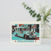 Filipijnen, iconisch juweel in Manilla Briefkaart (Staand voorkant)