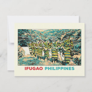Filipijnen, Ifugao people Cordillera Central Briefkaart