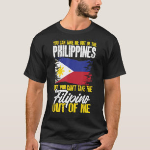 Filipijnen, je kunt de Filipino niet van me afpakk T-shirt