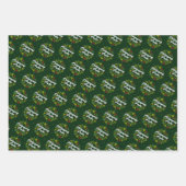 Filipijnen: Kerstmis Maligayang Pasko Snowflakes Inpakpapier Vel (Voorkant 3)