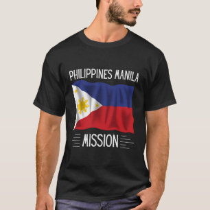 Filipijnen Manilla LDS Missie Trotse Mormon Missio T-shirt
