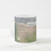 Filipijnen Matglas Koffiemok (Voorkant links)