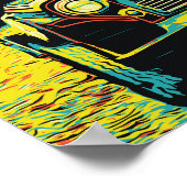 Filipijnen, overbelaste jeepney poster (Hoek)