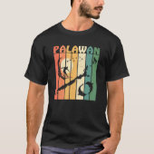 Filipijnen Palawan Surfing T-shirt (Voorkant)