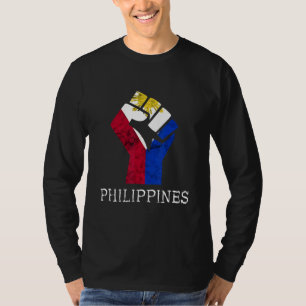 Filipijnen Pilipinas Hand Fist Pinoy Pride Filipi T-shirt