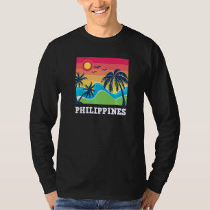 Filipijnen Pinay Filipijns Land Palmen Zon Mabuh T-shirt