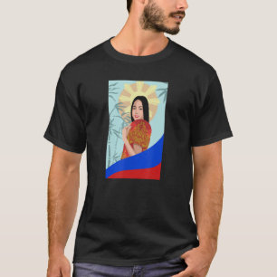Filipijnen Pinay Filipina Filipiniana Trots Vrouw T-shirt