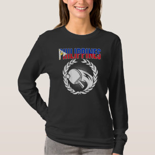 Filipijnen Ping Pong Ondersteun Filipijnse Tafel T T-shirt