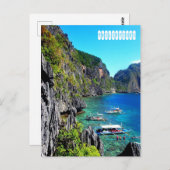 Filipijnen reizen briefkaart (Voorkant / Achterkant)