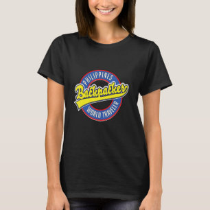 Filipijnen Rugzak Reiziger Wereldreiziger T-shirt