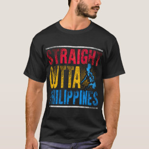 Filipijnen Straight Outta Filipijnen T-shirt