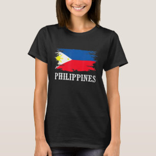 Filipijnen vlag Ik hou van Filipijnen T-shirt