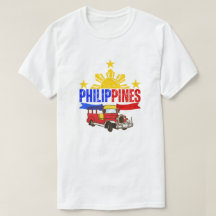 Filipijnen Zon | Jeepney | Filipijns T-shirt