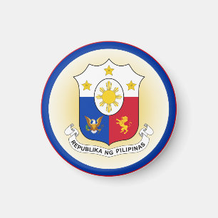 Filipijns Erfgoed Embleem Magneet
