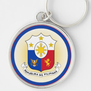 Filipijns Erfgoed Embleem Sleutelhanger