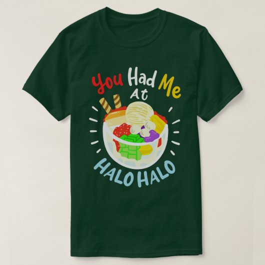 Filipijns eten t-shirt (Design voorkant)