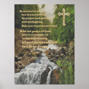 Filipijnse 4:6 poster