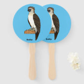 Filipijnse cartoon handwaaier (Voorkant en achterkant)