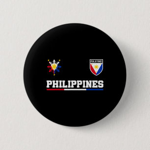 Filipijnse Filipijnse Vakantie Vintage Souvenir Ma Ronde Button 5,7 Cm