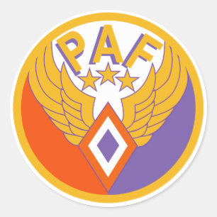 Filipijnse luchtmacht ronde sticker