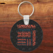 Filipijnse Sleutelhanger van 4:13 Button (Voorkant)