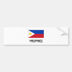 Filipijnse vlag bumpersticker