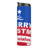Filipijnse vlag Kerstmis: Vrolijk Kerstmis & Best Thermosbeker (Geroteerd rechts)
