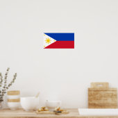 Filipijnse vlag poster (Keuken)