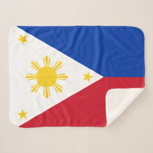Filipijnse vlag sherpa deken