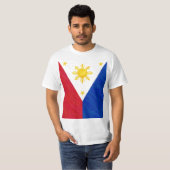 Filipijnse vlag shirt (Voorkant volledig)