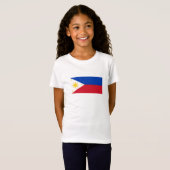 Filipijnse vlag t-shirt (Voorkant volledig)