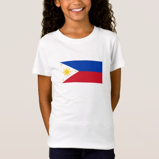 Filipijnse vlag t-shirt (Voorkant)