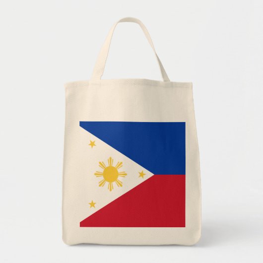 Filipijnse vlag tote bag (Voorkant)