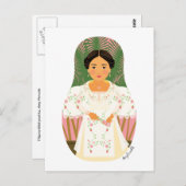Filipina Matryoshka Briefkaart (Voorkant / Achterkant)