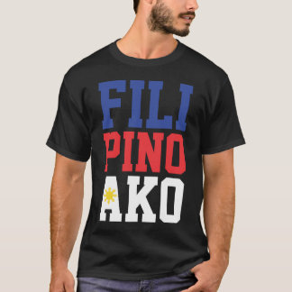 Filipino Ako (alleen aan de voorzijde) T-shirt