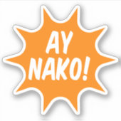 Filipino AY Nak, sticker (Voorkant)
