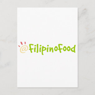 Filipino Food Briefkaart