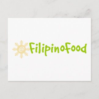 Filipino Food Briefkaart