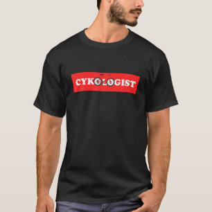 Filipino Funny Bicycle Team Cycoloog Cykoloog T-shirt