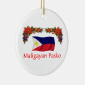 Filipino Kerstmis Keramisch Ornament (Rechts)