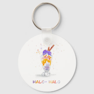 Filipino Philippine Halo Halo Waterverf Sleutelhan Sleutelhanger
