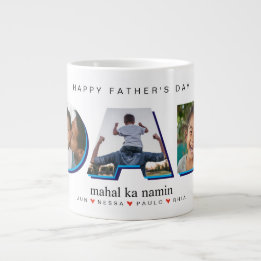 Filipino Vaderdag Geschenk Mahal Ka Namin Extra Grote Beker