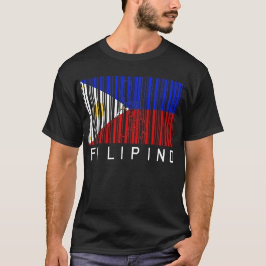 Filipino-vlag T-shirt (Voorkant)