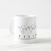 Filippa peptide nom mug (Devant gauche)